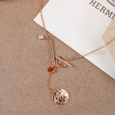 【関税負担なし】ネックレス、新しいネックレス万能シンプルファッションオーナメント 2473